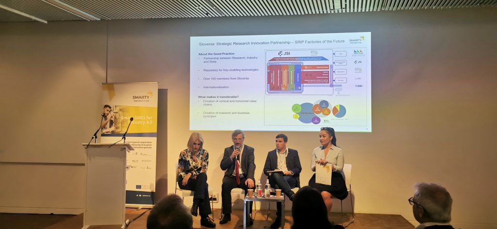 Slika omizja na zaključni konferenci projekta Interreg Europe – SMARTY.