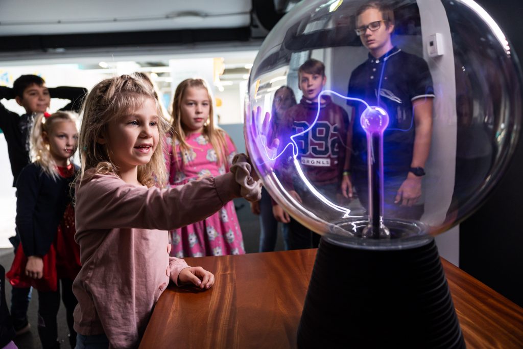 Tehnopark Celje, skupina otrok