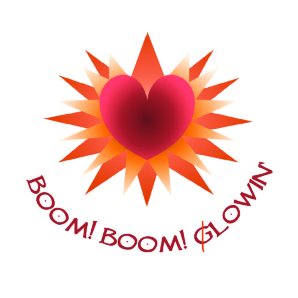 Logotip skupine Boom,boom,glowin