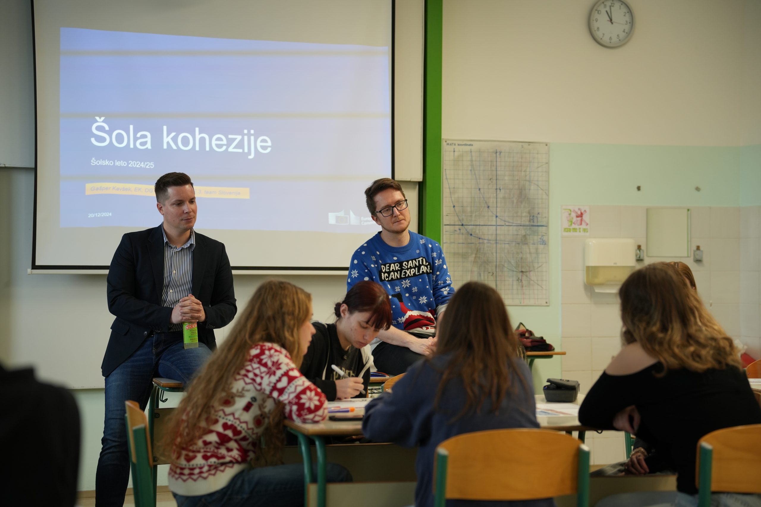 Ekonomska šola in gimnazija Radovljica, kohezijska delavnica z dijaki