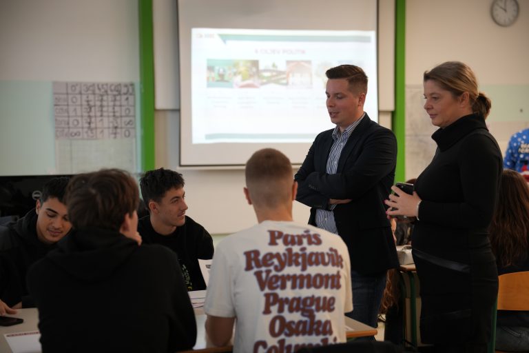 Ekonomska šola in gimnazija Radovljica, kohezijska delavnica z dijaki