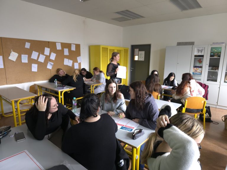 Šola kohezije, delavnica v razredu, IC Piramida Maribor