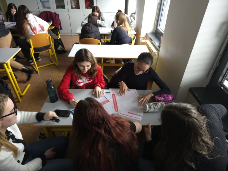 Šola kohezije, delavnica v razredu, IC Piramida Maribor