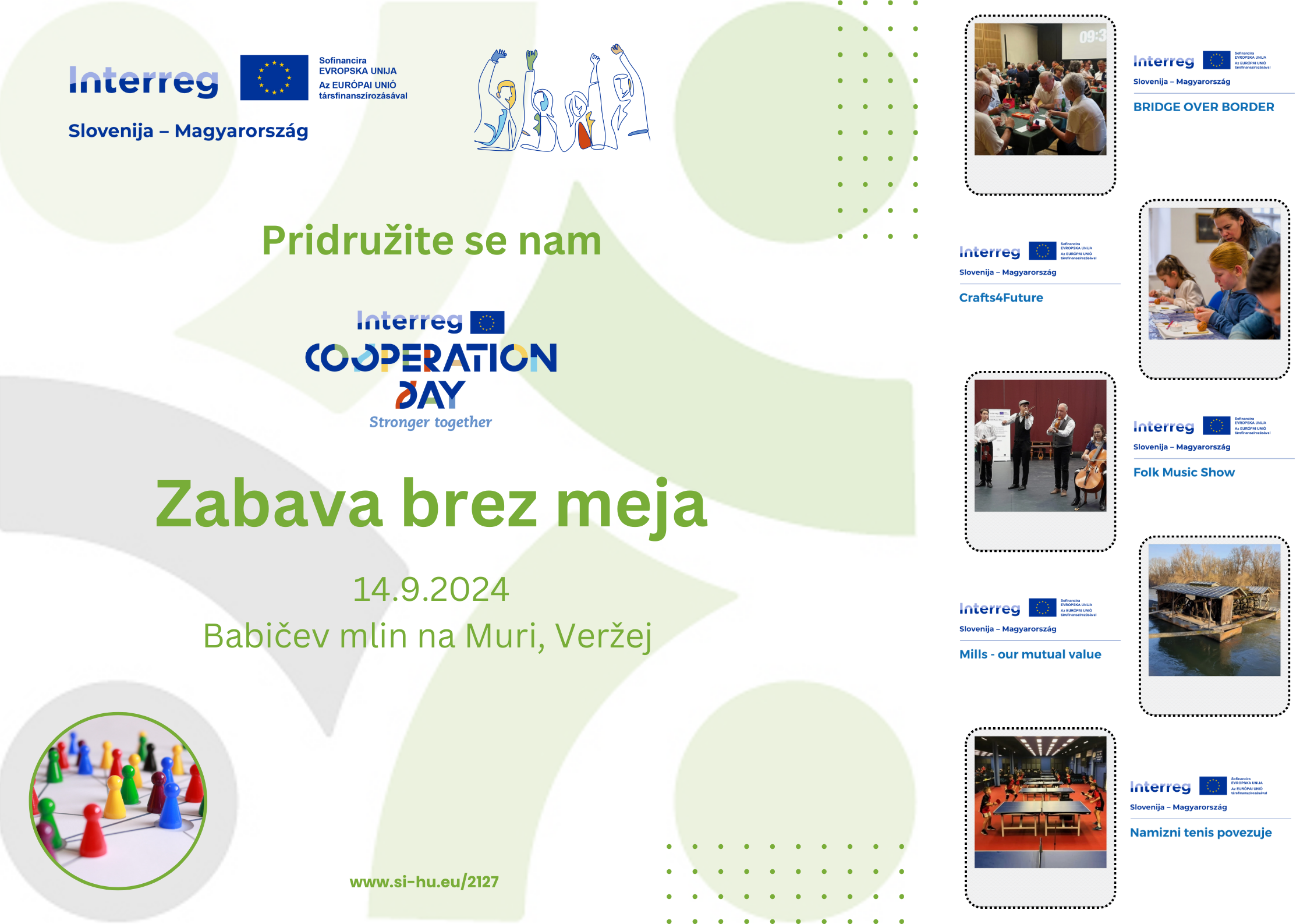 Dan Interreg sodelovanja "Zabava brez meja"