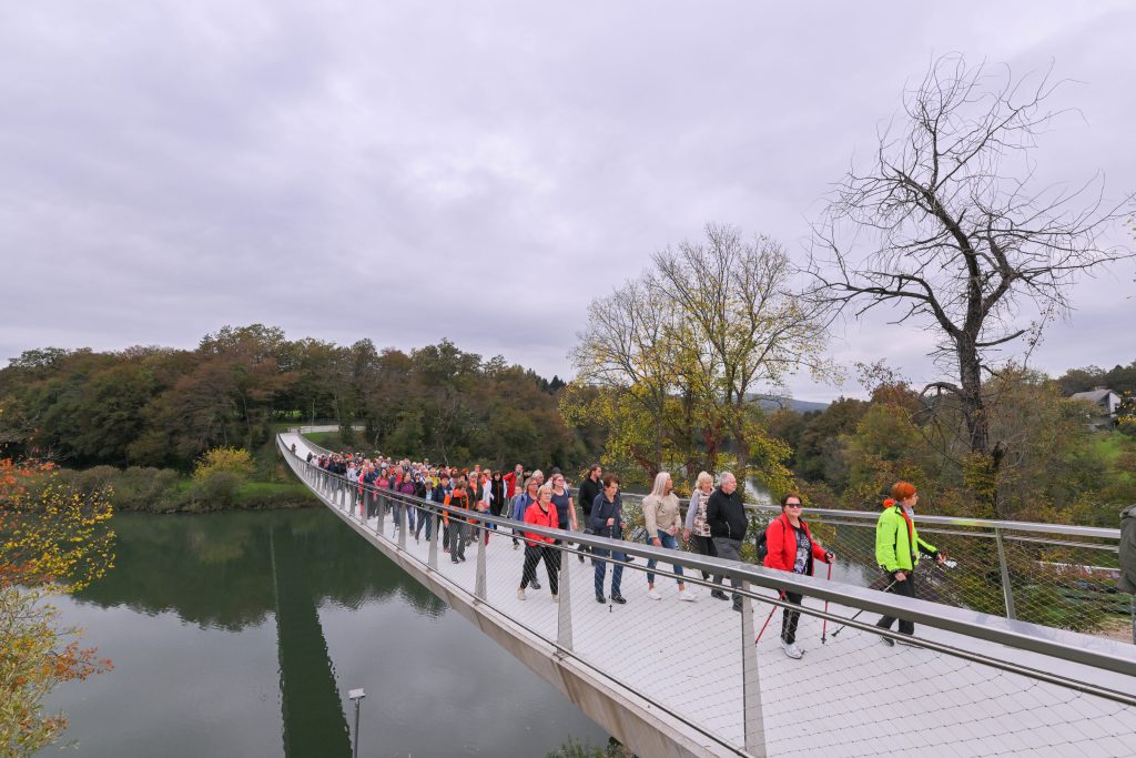 Obiskovalci predstavitvenega dogodke Novo mesto - mesto urbanega napredka