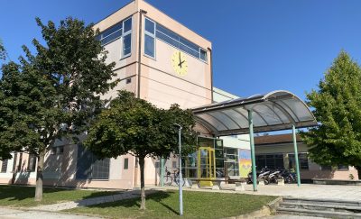 Gimnazija Ormož, fotografija zunanjosti šole