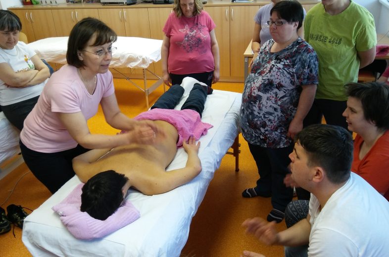 VDC Zasavje, masaža